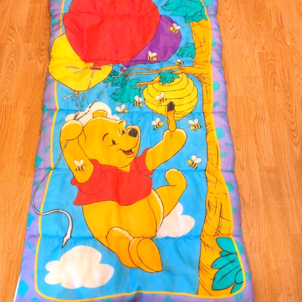 Winnie The Pooh Vintage Sleeping Bag